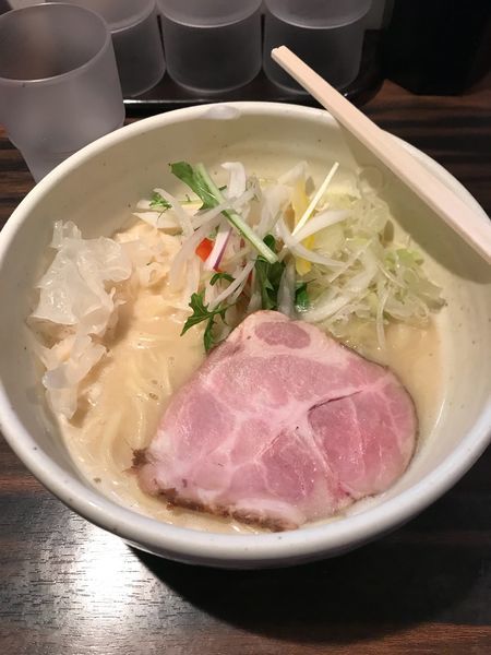 「鶏白湯ラーメン塩」@（麺）並木商事の写真