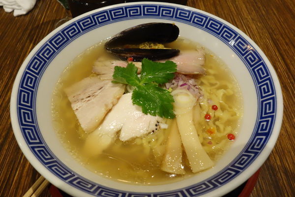 「貝だし塩そば」@だし廊 -DASHIRO-の写真