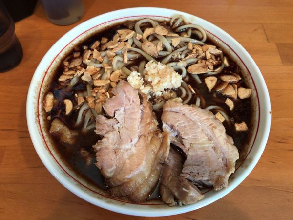 「金曜日限定A：腹黒ラーメン(800円)」@ファットンの写真