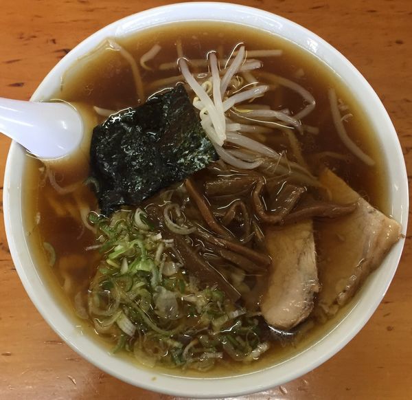 「ラーメン550円」@支那ラーメン 桂山の写真