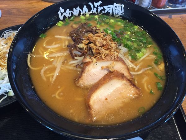 「鹿児島ラーメン」@らあめん花月嵐 大宮風渡野店の写真