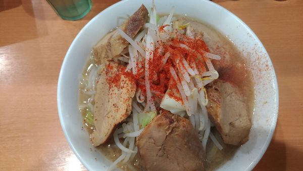 「豚増しラーメン」@らーめん忍者の写真