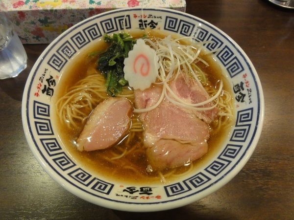 「芳醇鶏香醤油そば」@ラーメンzikon 而今 中之島フェスティバルプラザ店の写真
