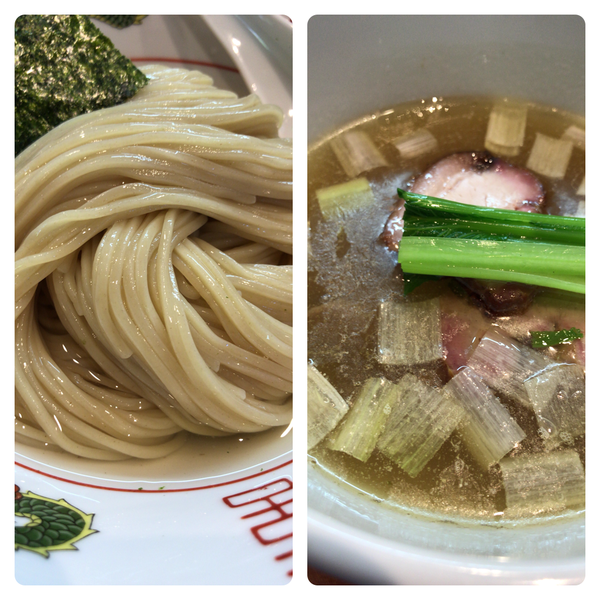 「濃厚昆布水の淡麗つけ麺(塩)」@麺処 ほん田の写真