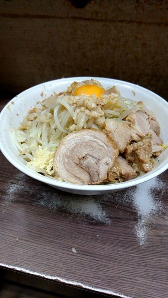 「大豚汁なし970円」@ラーメン二郎 横浜関内店の写真