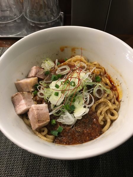 「麻婆まぜそばプチライス付き:830円」@らぁ麺 やまぐち 辣式の写真