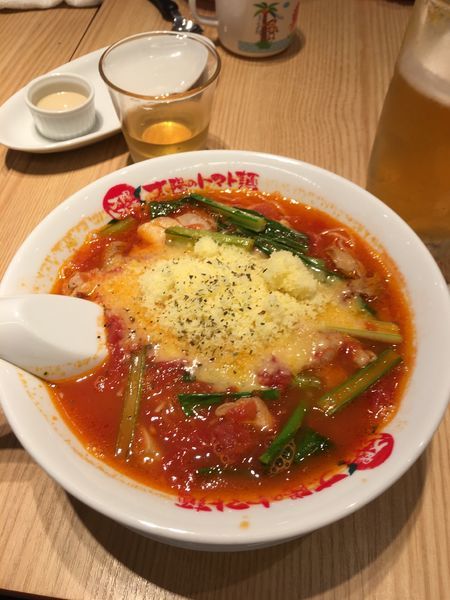 「太陽のチーズラーメン:860円」@太陽のトマト麺 元住吉支店の写真