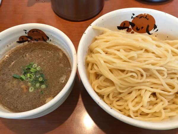 「濃厚煮干つけめん 特盛  780円」@らーめん かいじ 東仙台店の写真