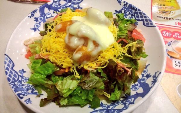 「海老マヨ冷やし中華・ゴマ」@バーミヤン みなとみらい店の写真