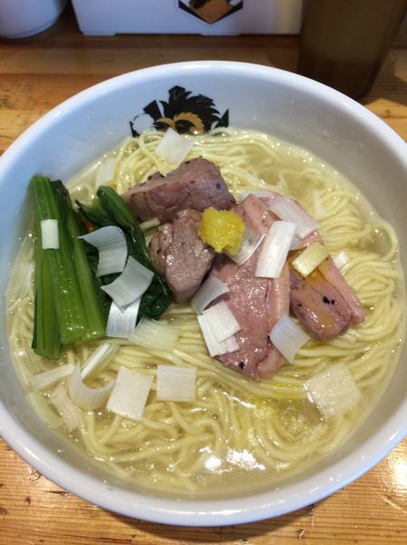 「鴨中華そば (塩)」@満鶏軒の写真