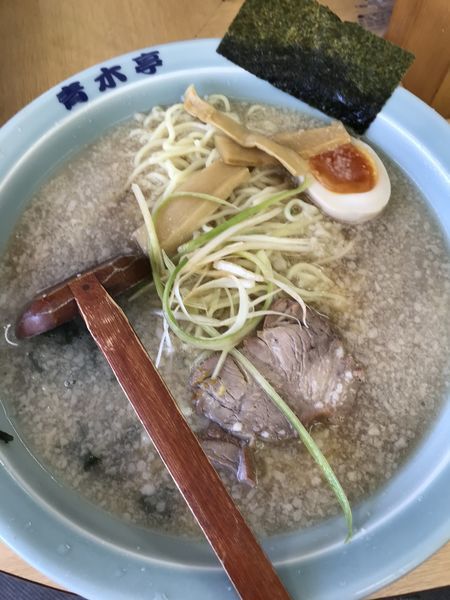 「ラーメン醤油-中（¥700）」@ラーメン青木亭 戸田店の写真