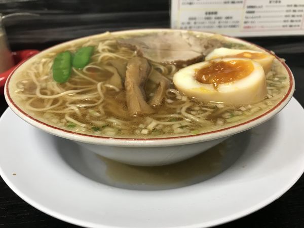 「中華そば 煮卵入り 723円」@中華そば みずさわ屋の写真