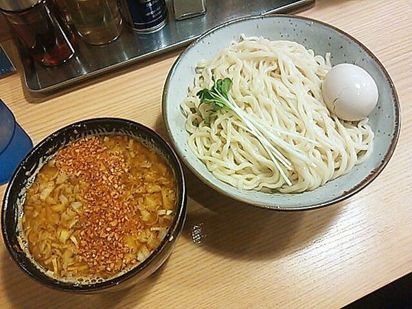 「【限定】カレーなアブラ煮干そば」@煮干そば 流。の写真