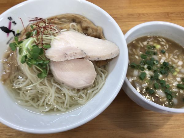 「限定：ギョギョッっとつけ麺800円」@麺屋しん蔵の写真