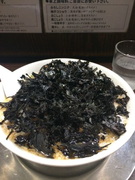 「岩のりラーメン980円」@らーめん潤 蒲田店の写真