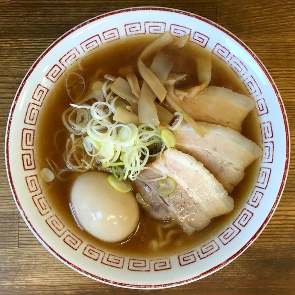 「味玉しょうゆラーメン」@喜多方食堂 浅草本店の写真