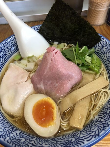 「煮干しそば 白醤油 ¥690」@中華そば よしかわの写真