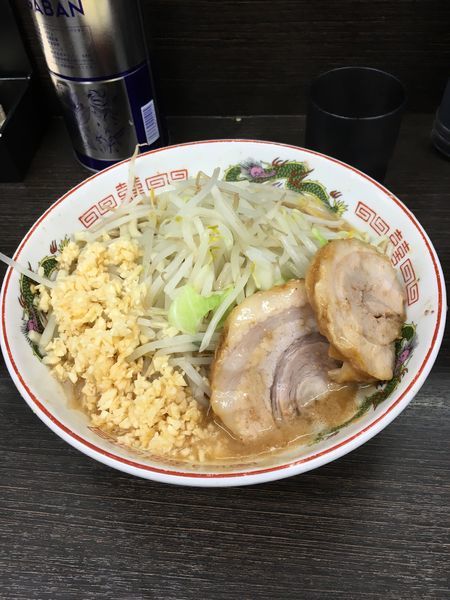 「ラーメン(小・麺半分)」@ラーメン二郎 川越店の写真