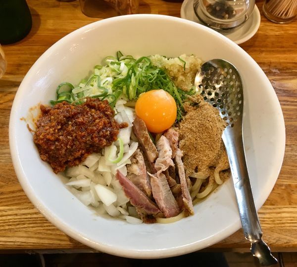 「冷やしまぜそば 中盛 890円」@麺屋 庄太 六浦本店の写真