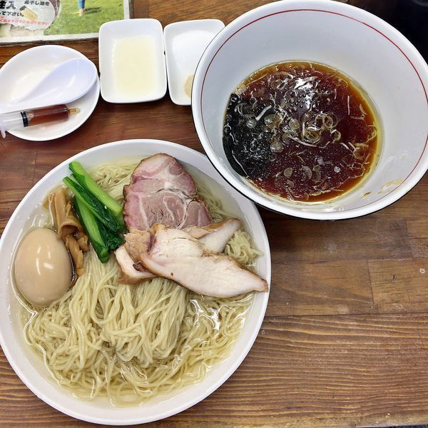「味玉つけ麺（大盛）　￥１０５０」@らぁめん 夢の写真