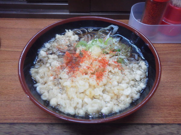 「たぬきそば 450円」@さぬき屋の写真