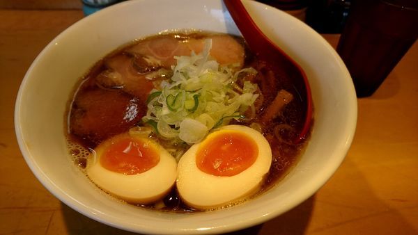 「津軽ラーメン(あっさり)＋メンマ＋味玉」@麺匠 喜楽々の写真
