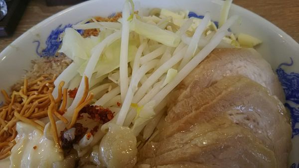 「まぜそば(たまごなし)」@ジャンクガレッジ 越生店の写真