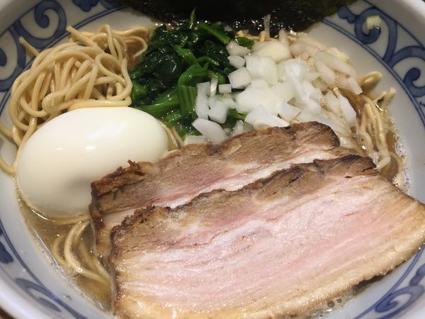 「純煮干ラーメン（850円）」@らー麺屋 バリバリジョニーの写真