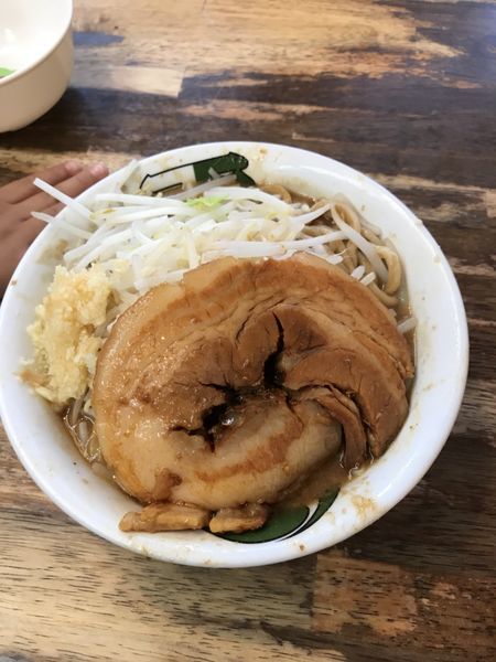 「雷そば濃厚　中」@雷 北松戸本店の写真