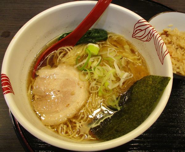 「らーめん　750円」@麺処 あす花の写真