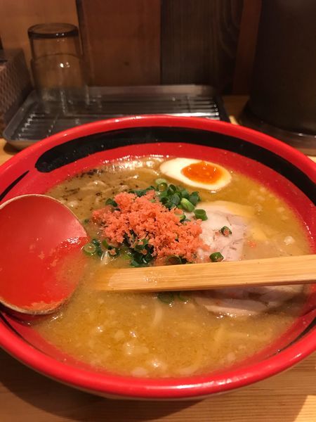 「そのまま味噌太麺(780円)+ライス小(110円)」@えびそば一幻 新宿店の写真