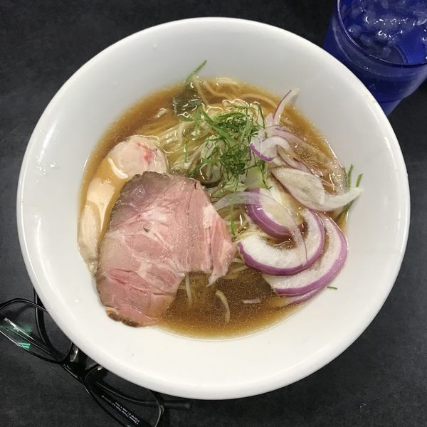 「冷やしそば＋冷やし和え玉（醤油）」@麺処 晴の写真