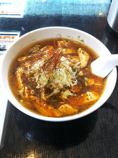 「（限定）麻婆ラーメン￥８００」@麺や 千成の写真