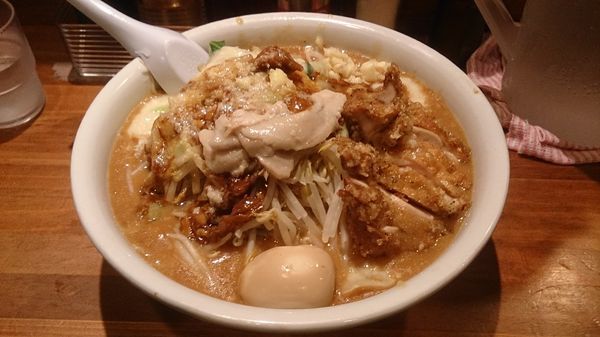 「特濃からあげジロー1190円」@らーめん・つけめん 八角の写真