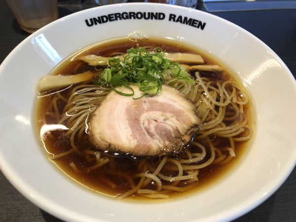 「中華そば」@UNDERGROUND RAMEN 川越仲町の写真