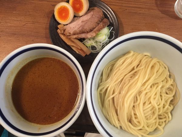 「味玉カレーつけめん（880円）」@中華そば 志の田の写真