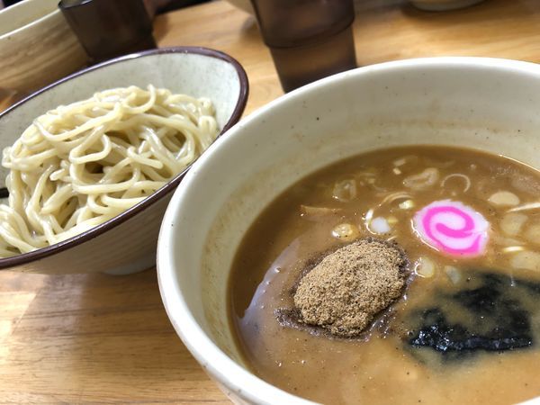 「濃厚つけ麺 海苔増し」@健勝軒の写真