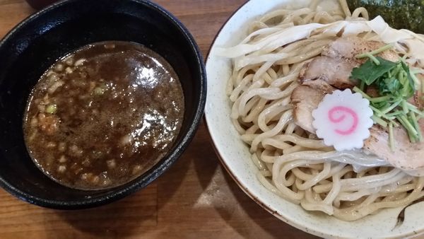 「魚介つけめん」@馳走麺 狸穴の写真