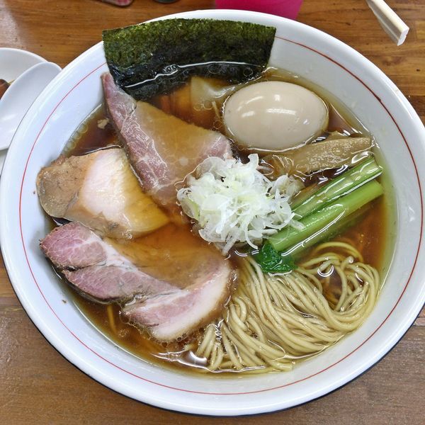 「わんたんらーめん￥９５０＋味玉￥１００」@らぁめん 夢の写真