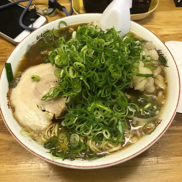 「尾道ホルモンラーメン 900円」@三公の写真
