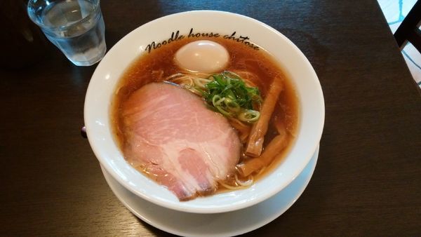 「出汁醤油+煮玉子」@麺庵ちとせの写真