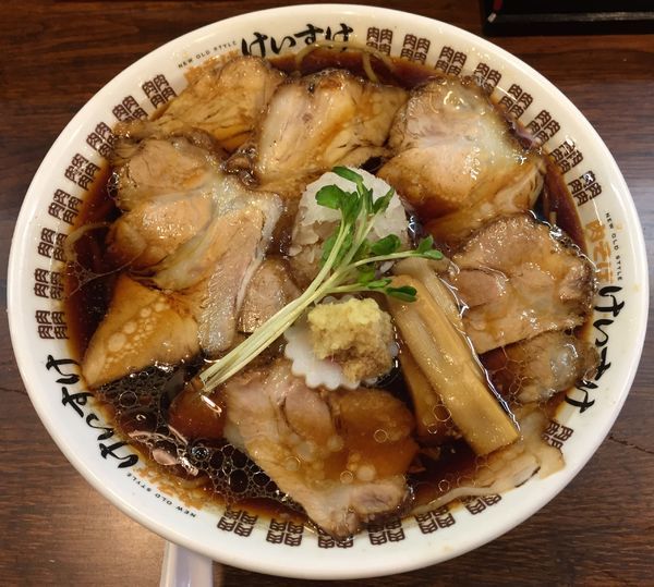 「肉そば醤油並盛り790円」@New Old Style 肉そばけいすけの写真