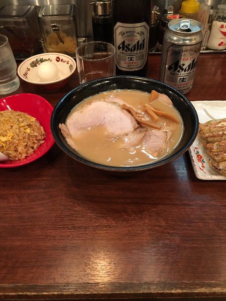 「天下一品ラーメン（肉多め）」@天下一品 中央通り店の写真