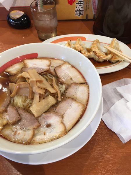 「肉中華そば」@幸楽苑 新六丁の目店の写真