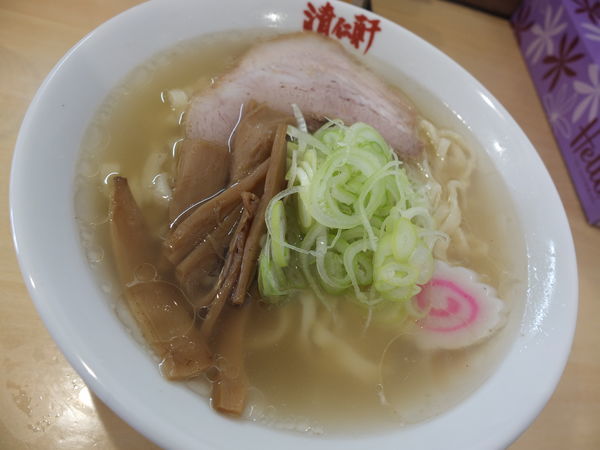 「手打ち塩ラーメン」@手打ちラーメン 清仁軒の写真