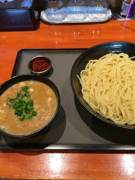 「濃厚辛つけ麺880円」@中華そば 輝羅の写真