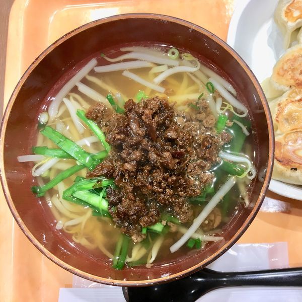 「小担子麺セット 720円」@手作り点心舗 阿里城の写真