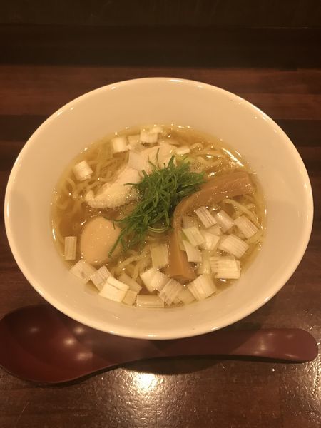 「かつお出し鶏そば」@鳥田中の写真