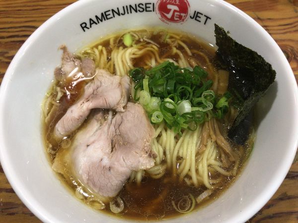 「醤油ラーメン(大盛)」@ラーメン人生 JET600の写真