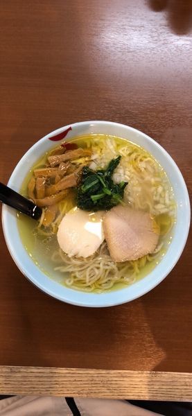 「鶏塩」@鶏と煮干しの中華そば 市松の写真